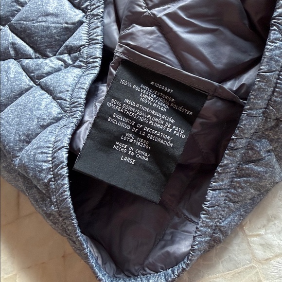 Women's Packable Ultra Light Down Jacket NEW 32 Degrees Heat Sz L puffer coat - Picture 5 of 8